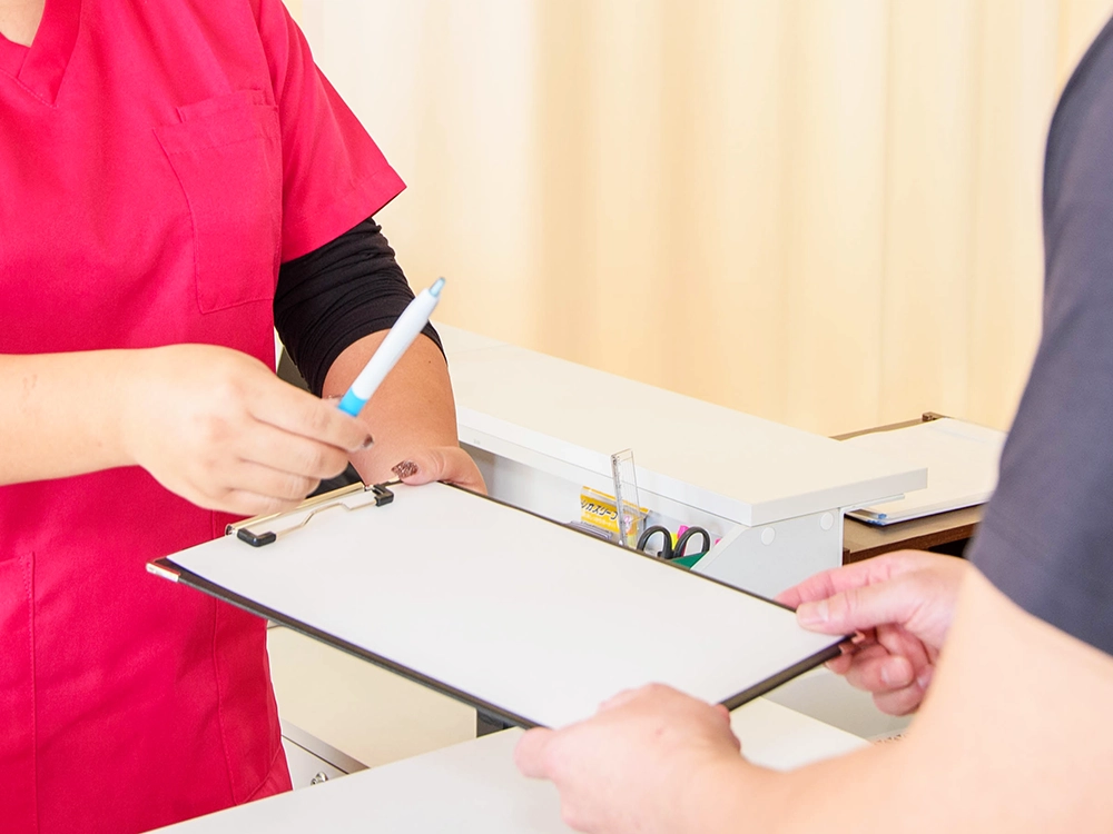 受付のイメージ